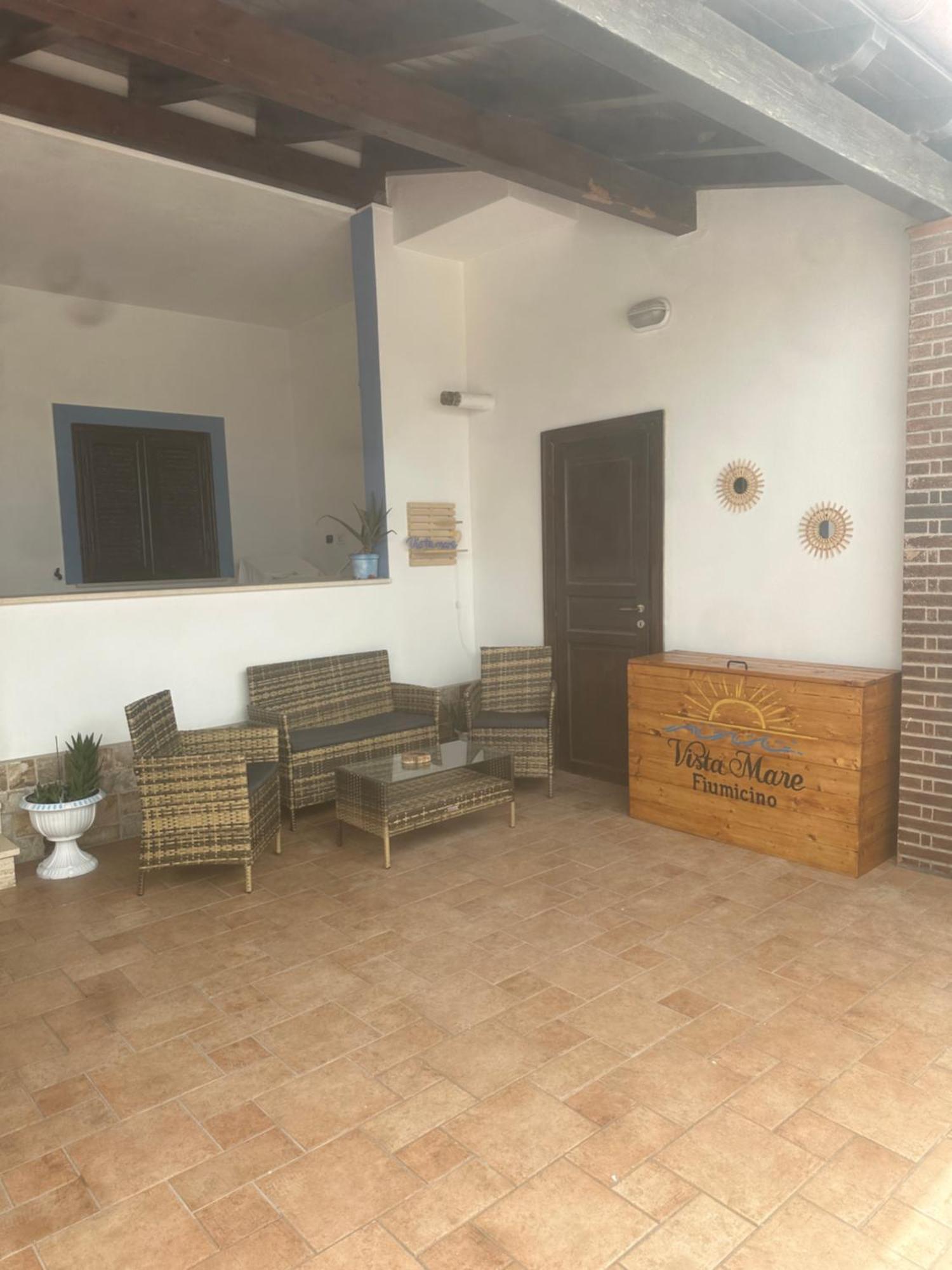 Vista Mare Fiumicino Villa Buitenkant foto